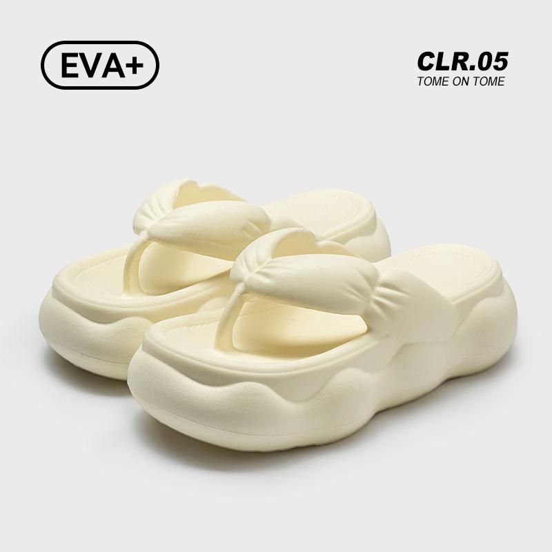 Толстоподошвенные шлепанцы с увеличением роста для женской летней новой моды, нескользящие тапочки для улицы, домашние бесплатные холодные тапочки для помещений