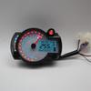KOSO RX2N Тахометр Датчик топлива LCD Цифровой Одометр Спидометр для мотоцикла Регулируемый МАКС. 299 км/ч Дисплей 7 цветов