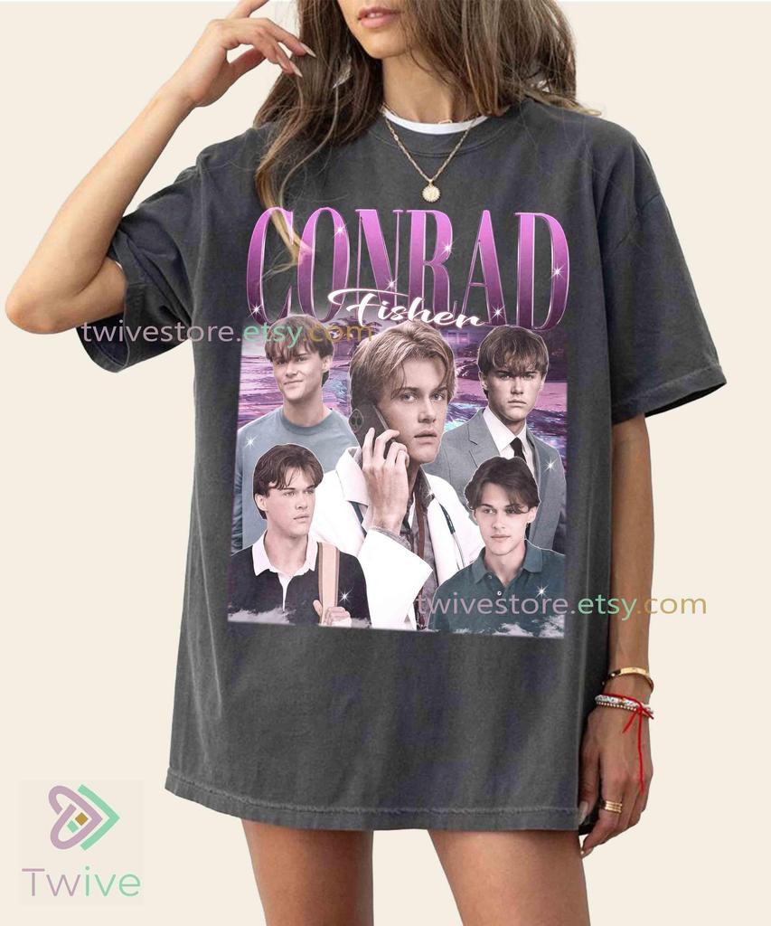 Vintage 90s Bootleg Style Conrad Fisher T-Shirt, Retro Comfort Colors Conrad Fisher T-shirt, Gifts For Man And Women Unisex T-Shirt