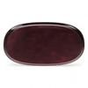 Yasuragi Oban Tray Featuring the Design of Lacquerware Made In Japan J-kitchens (39cm) Bishamonten, (ABS Resin),