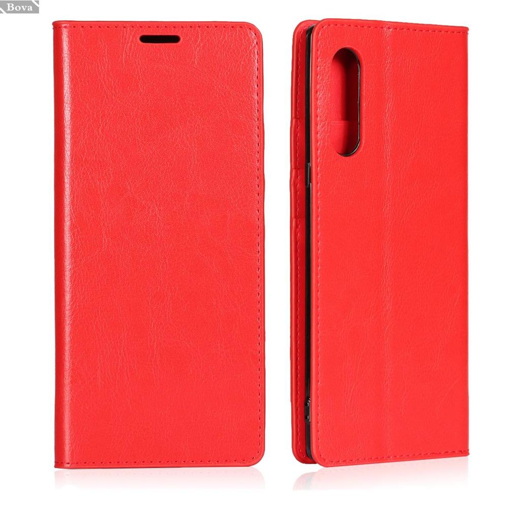 Deluxe Wallet Case for LG Velvet L-52A Premium Leather Case for LG Velvet 5G UW Flip Cover Bags Fundas Coque