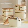Desk Sundries Storage Box With Lid Wardrobe Clothes Drawer Plastic Storage Basket Container Organizer For Cosmetics Small Things