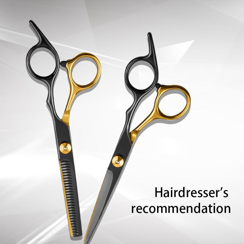 Black Gold Barber 6" Hairdressing Scissors - Salon Special