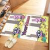 Wow! Wow! Wubbzy Personalized Text Area Rug Perfect for Kitchen Living Rooms Playrooms Game Room Anti-slip Rug Office home decor