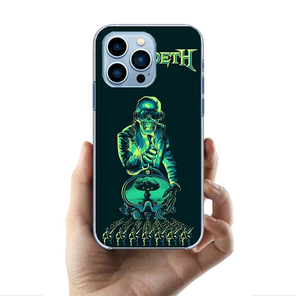 Music Band M-Megadeth Cases Phone Case For Iphone 17E 16E 17 Air 16 Pro Max 15 Pro 14 Plus 11 13 12 Mini Cover Cases Compatible