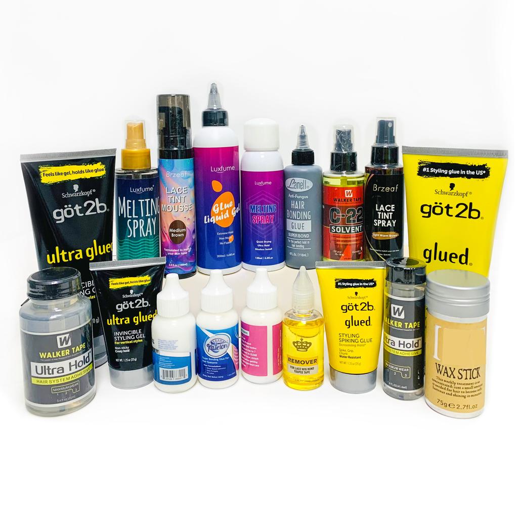 Ultra Hold Hair Adhesive Glue Adhesive for Lace Wigs & Toupees by Walker Tape Lace Wig/Toupee Soft-bond Adhesive Glue