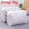 1PC Foldable Storage Bag Quilt Pillow Blanket Organizer Moisture-proof Clothes Storage Bag Home Clos