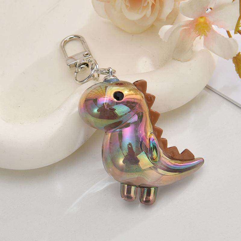 NEW Cute Acrylic Dinosaur Keychain, Paired With Sturdy Buckle, Daily Casual Backpack And Bag Decoration, Christmas Surprise Gift