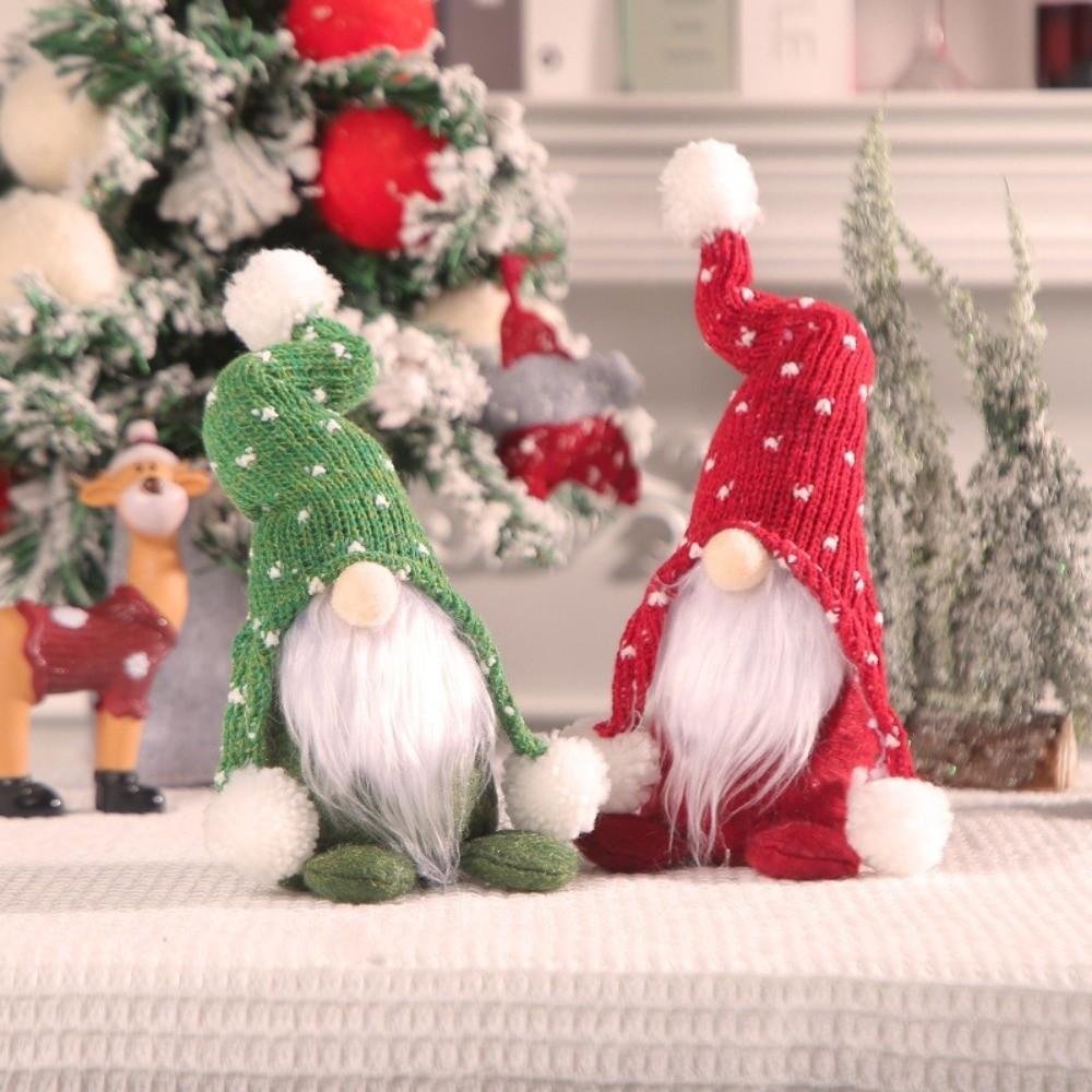 Cartoon Christmas Gnomes Doll Decor Hanging Christmas Gnomes Plush Doll New Year Gift