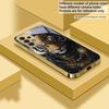 Тигр Короны Для Samsung A 31 32 A33 A34 35 14 A15 13 16 25 26 50 52 53 54 55 56 70 71 72 73 Золотой стеклянный чехол для телефона