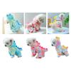 Dog Furry Jumpsuit for Dogs Boy Girl Medium Dogs for Indoor and Outdoor Use Cartoon Dinosaur Clothes Outfit for Pet Dogs