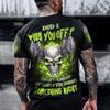 Vintage T-shirts For Men Shirts Short Sleeve Tops Skull Graphic Clothing O Neck Oversized Streetwear 5xl Summer Men's Shirt Tees