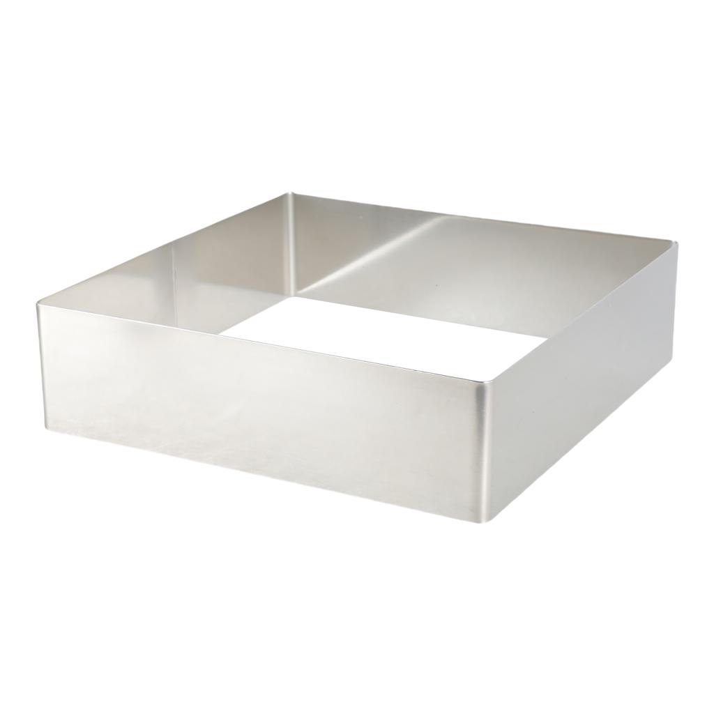 Формы для торта Кольца Квадратная форма для мусса Кольцо для торта из нержавеющей стали Инструмент для выпечки десертов Квадратная форма для торта Посуда для выпечки Прочный