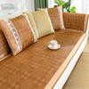 Simple Rattan Mat Sofa Cushion Summer Summer Summer Mat Non-Slip Sofa Cover Cool Breathable Living Room Straight Sofa Cover Towel