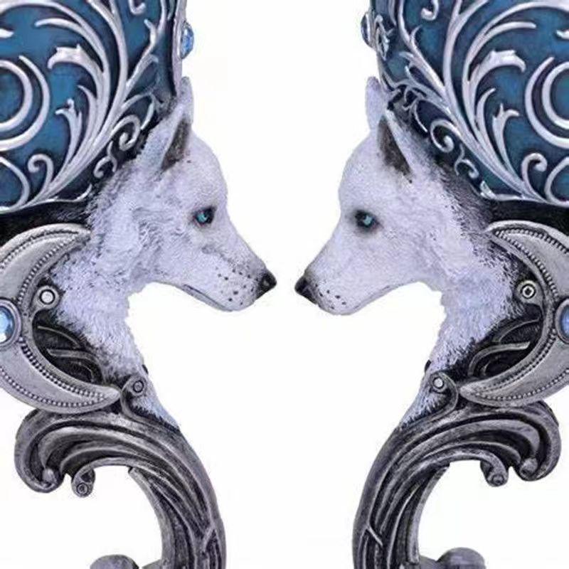 2023 Красный Дракон Мифология 3D Средневековый Бокал - Персонализированный Винный Бокал для Пар