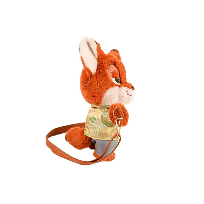 Genuine Disney Zootopia Judy & Nick Plush Crossbody Bag