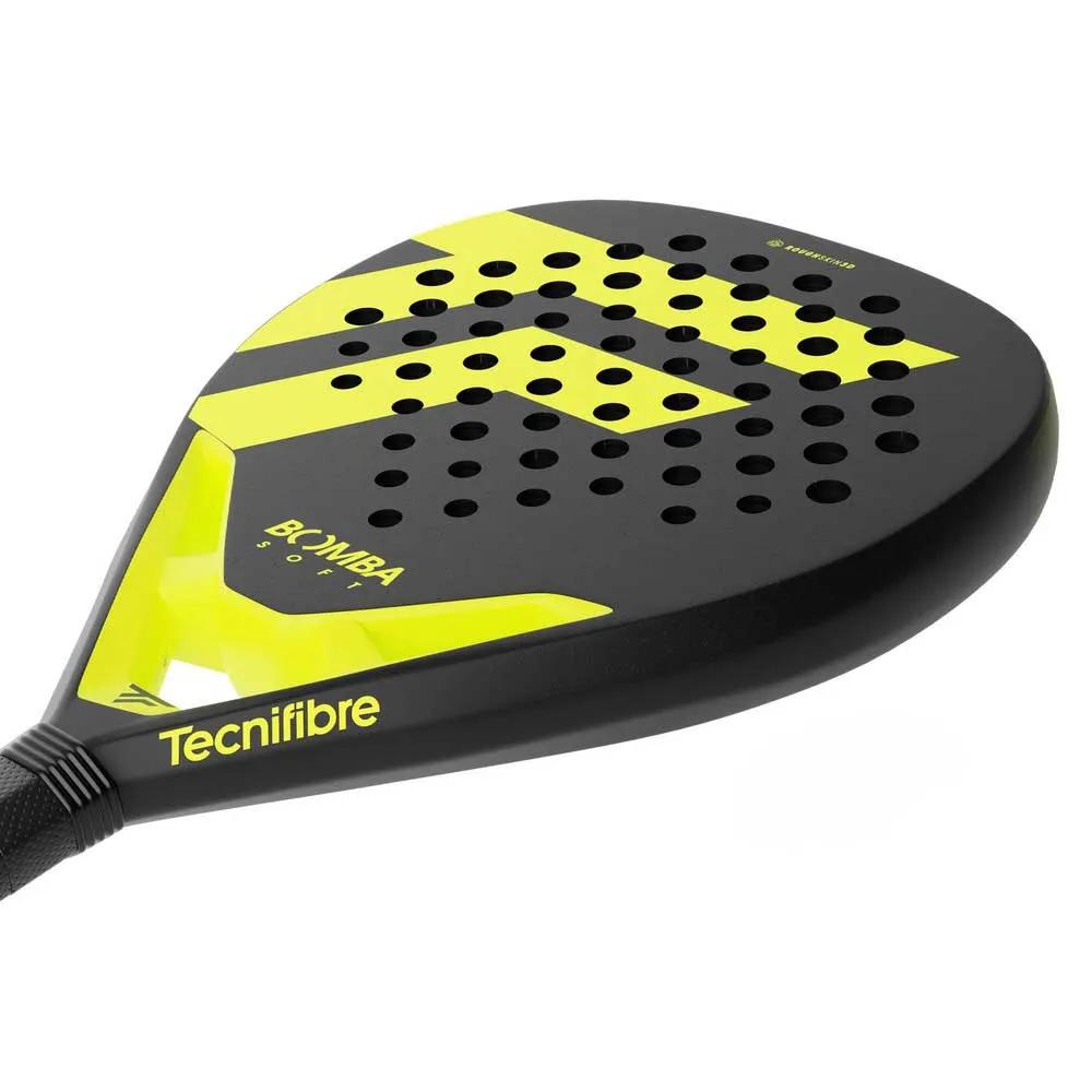 Tecnifibre Bomba Soft Padel Racket 355g Yellow