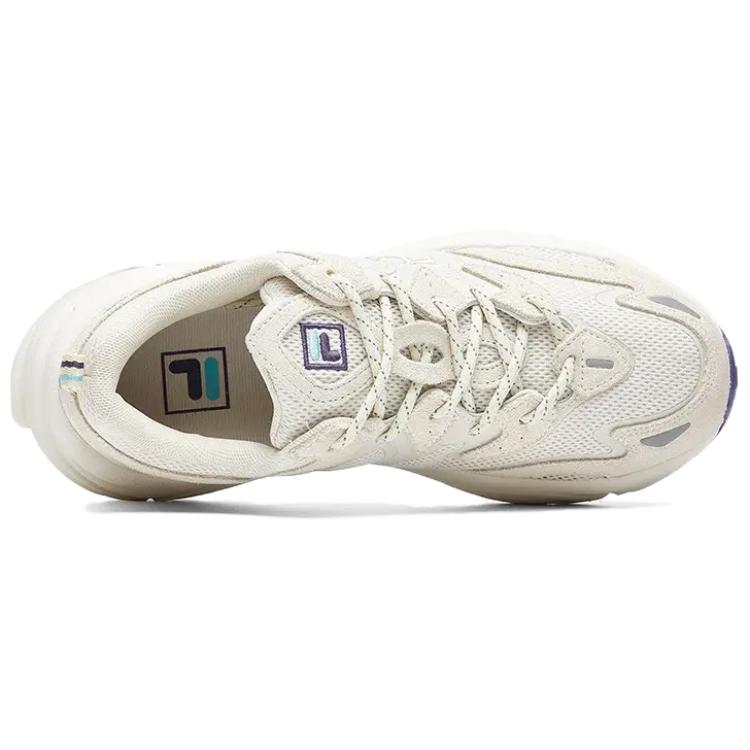 Fila Mars 1 Fabric TPU Comfortable Versatile Trendy Durable Low-Top Dad Shoes Women Sneaker Off-White F52W242103QGT