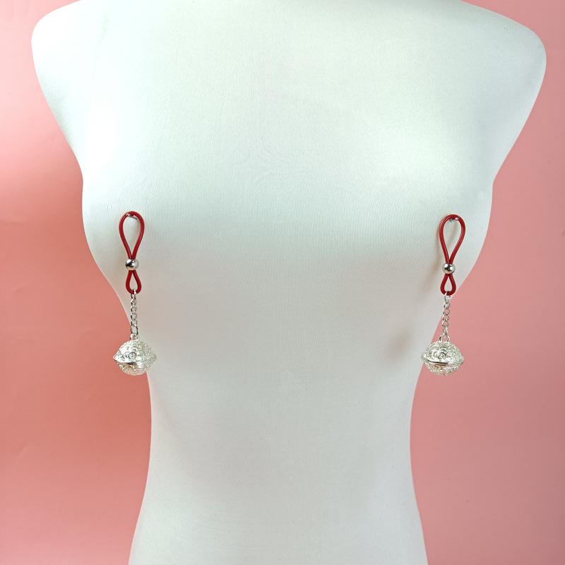 Эротические зажимы для сосков для женщин - Аксессуар для флирта на улице и БДСМ