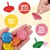 LIOOBO 12-Piece Деревянный волчок с ручным приводом, Деревянный волчок-стойка, Образовательная игрушка для детей (Случайные цвета)