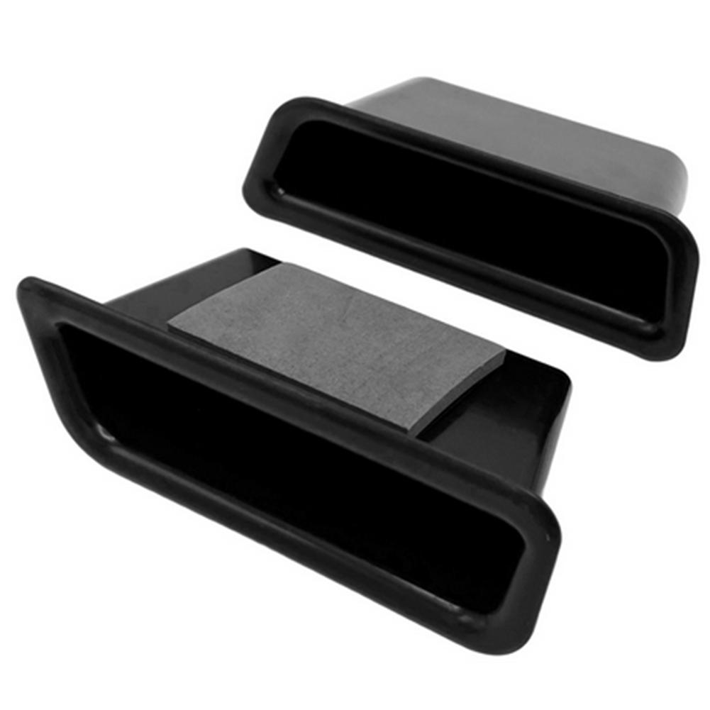 1 Pcs Car  Door Side Storage Box Organizer Holder Interior Modification For Mustang Door Storage Box Lattice Car Storage Part