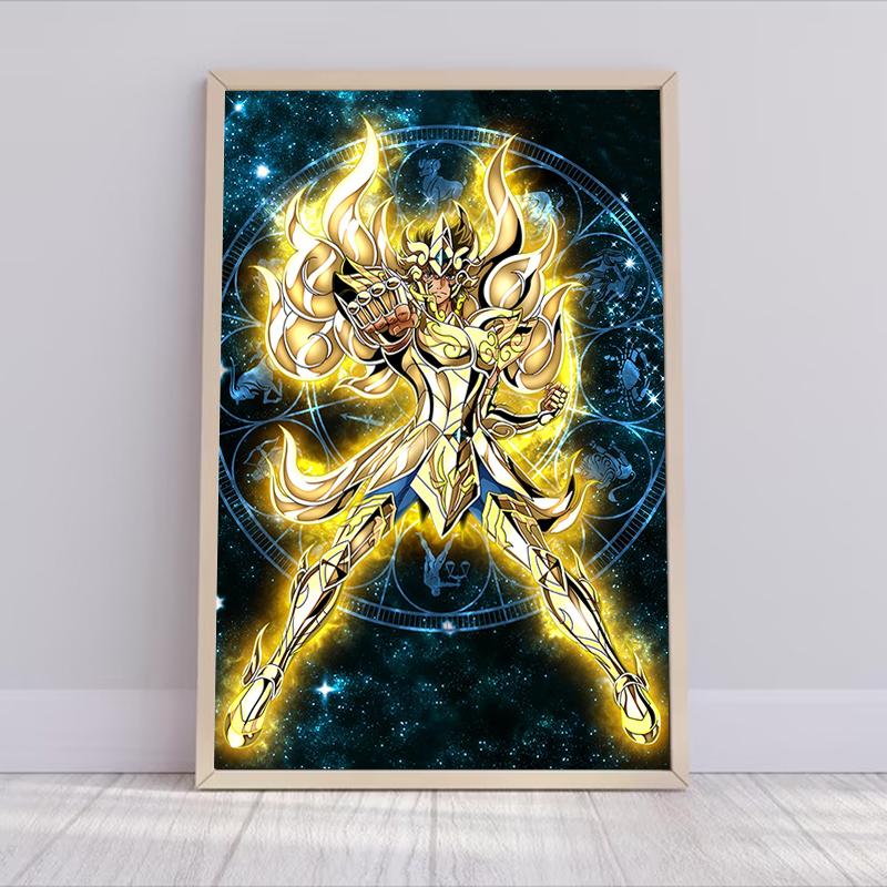 Saint Seiya Anime Poster Home Decoration Posters for Wall Decoration Painting on Canvas Decorative Paintings Room Decor Art the