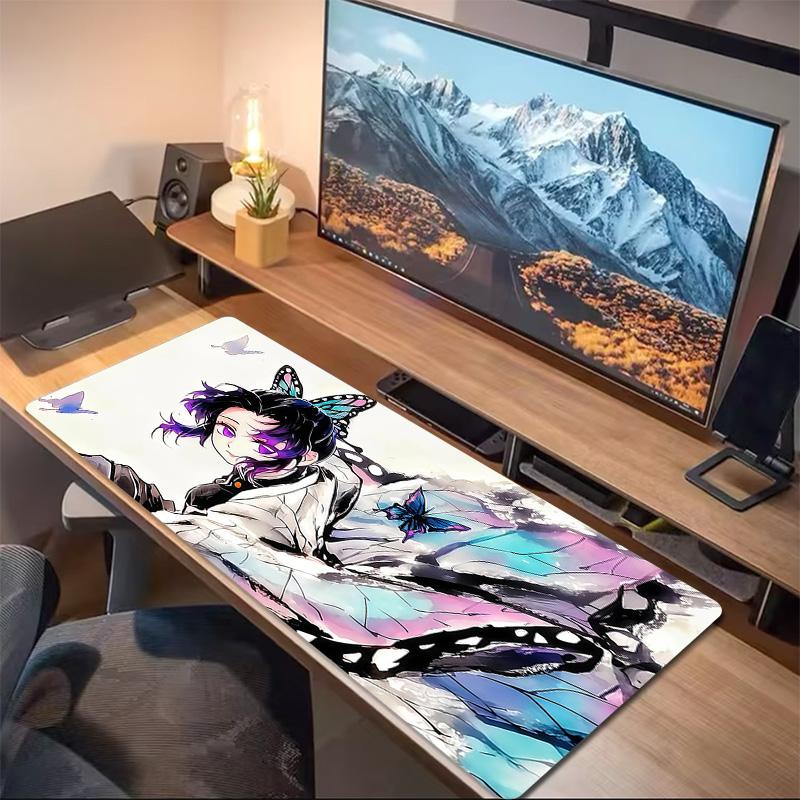 Shinobu Kocho2 Print Cushion Non-slip Laptop Tablet Big Mousepad XXL Mat Mini PC Playmat With Lock edge