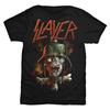 Slayer T-Shirt Soldier Cross Metal Band Official Black New