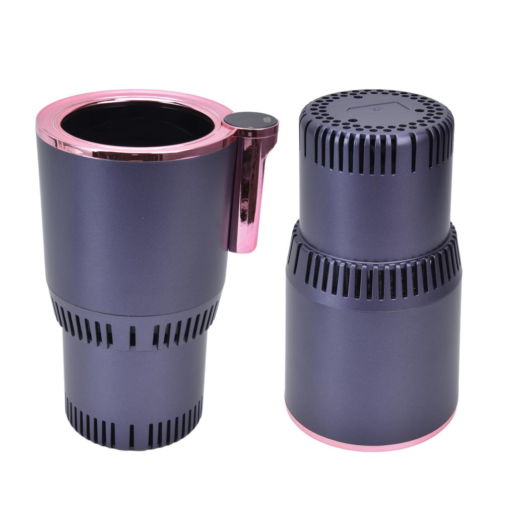 Car Cup Warmer Digital Display Intelligent Car Cooling Cup for Milk Tea Canned Drinks Bottled