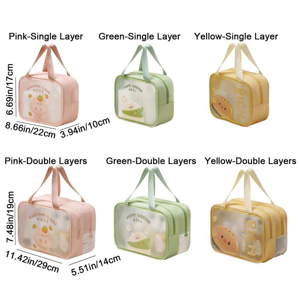 Large Capacity Travel Makeup Case Waterproof Cosmetics Storage Bag Simple Wash Bag for Home