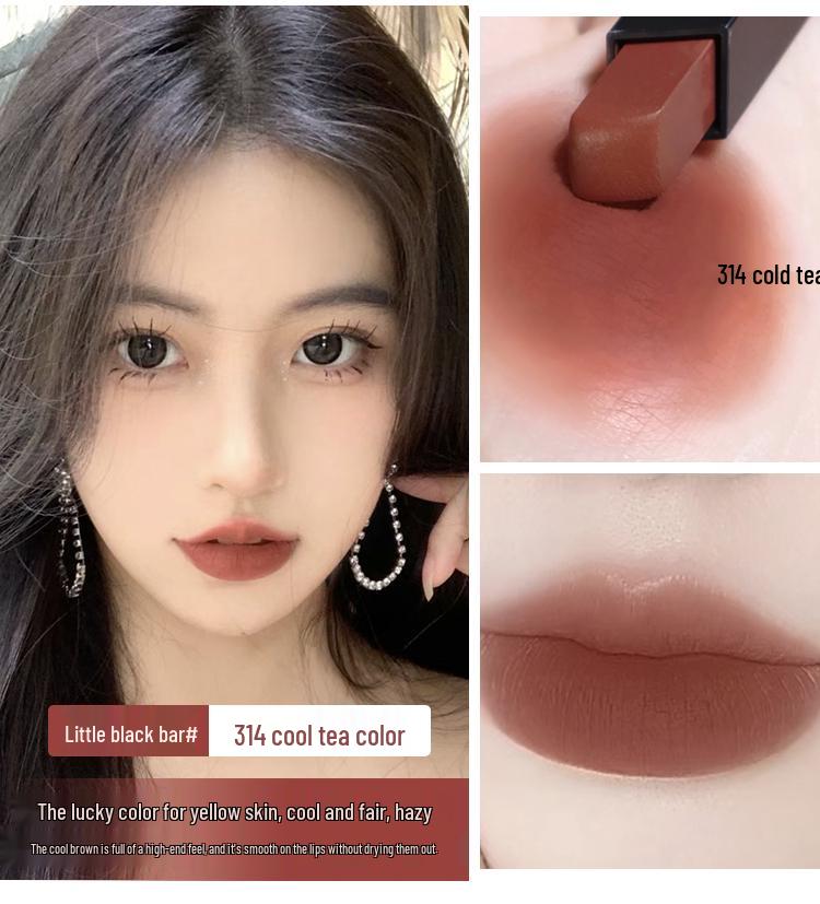 Набор помад YS Luo Jiakou Gold & Little Black Bar (1966 21, 314, 302) - Оригинальная косметика YSL для женщин