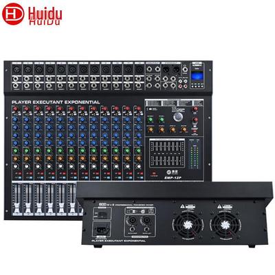 HuiDu EMP-12P Профессиональный 12-канальный активный микшер с DSP (Китайская версия)