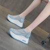 Dad Shoes Hollow Women's Sandals 2025 Summer New Round Head Special Mesh Breathable Casual Fashion Explosion Thick Sole Increased