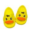 Летние детские шлепанцы из ЭВА для детей среднего и старшего возраста, мультяшные шлепанцы на платформе для девочек, обувь для прилавка, маленький желтый утенок