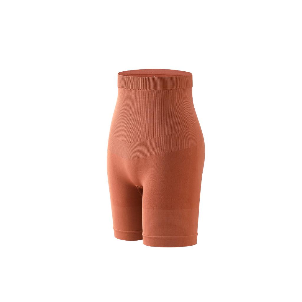 FINETOO Корректирующее белье с высокой талией, короткие женские бесшовные трусики из шелка, нижнее белье для живота