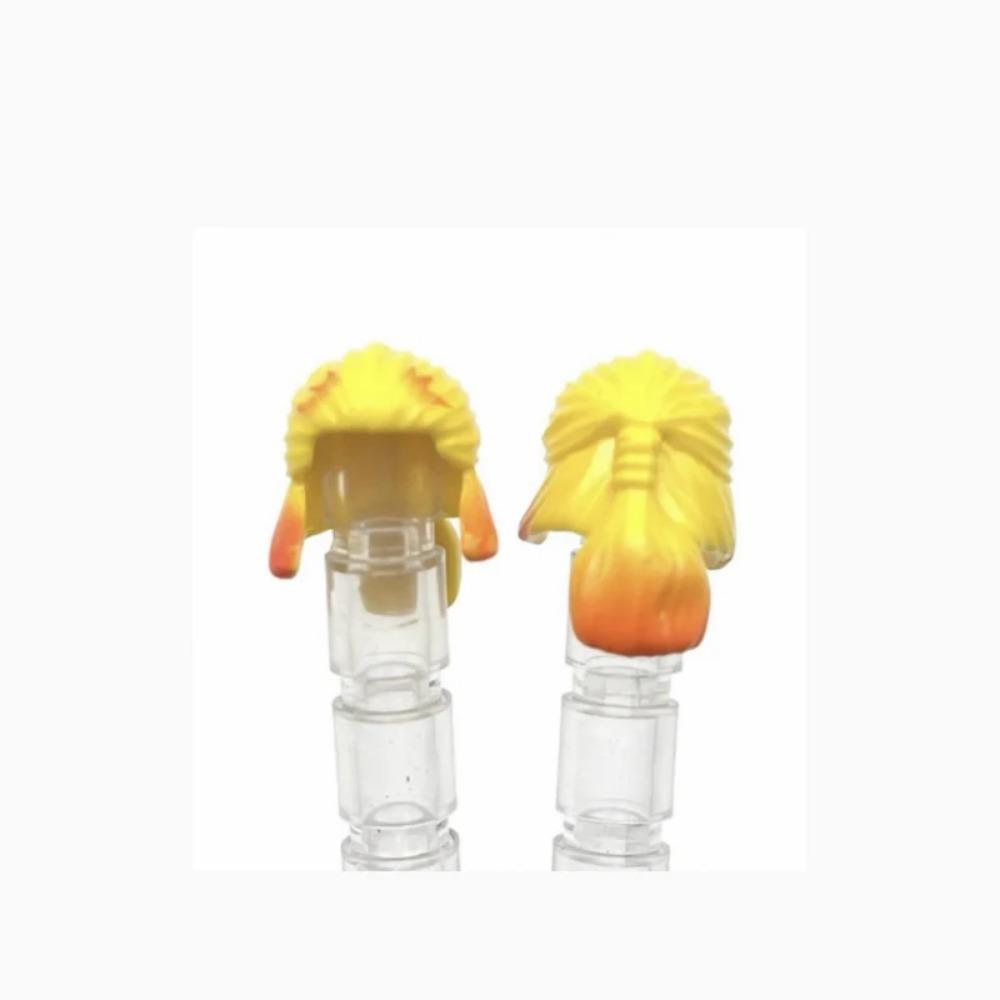 City Building Blocks Body Character Clothing Accessories Helmet Hat Colorful Hair Hairstyle Mini Brick Compatible Toy Gift X040