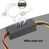 Кабель-адаптер питания 8PIN для видеокарты на Sata с платой-конвертером понижения и стабилизации напряжения
