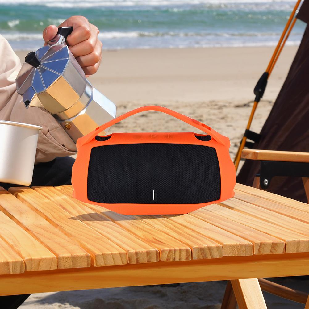 For JBL Xtreme 4 Silicone Cover Case Shockproof Silicone Carrying Case Anti-slip Speaker Shell Sleeve Skin Portable BT Speaker