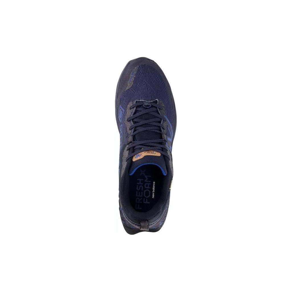 New Balance Мужские кроссовки для бега Hierro V7 X Hierro V7 Gtx Кожаные Низкие Синие MTHIERD7