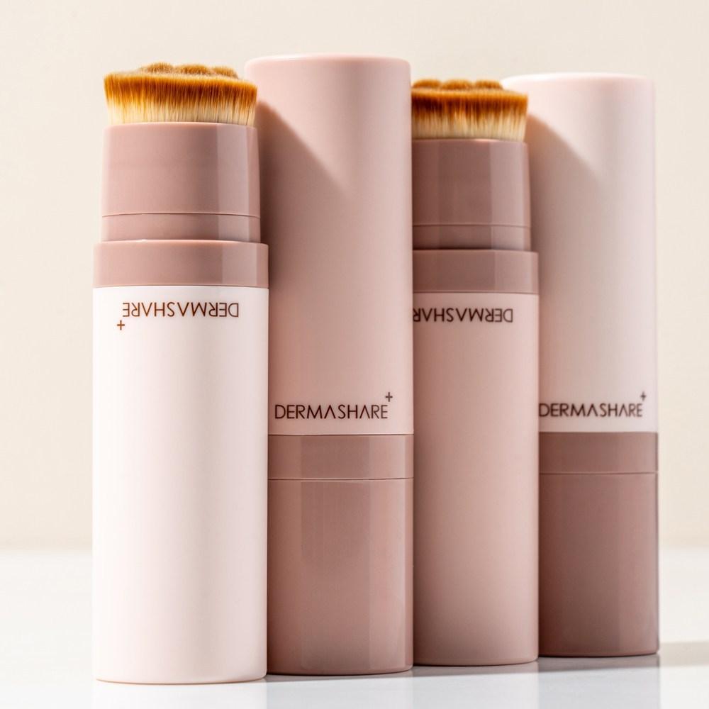 Dermashare Vegan Natural Fit Cover Stick Serum Foundation SPF50+ PA+++ 14g, 1 Piece, No. 21 Ivory