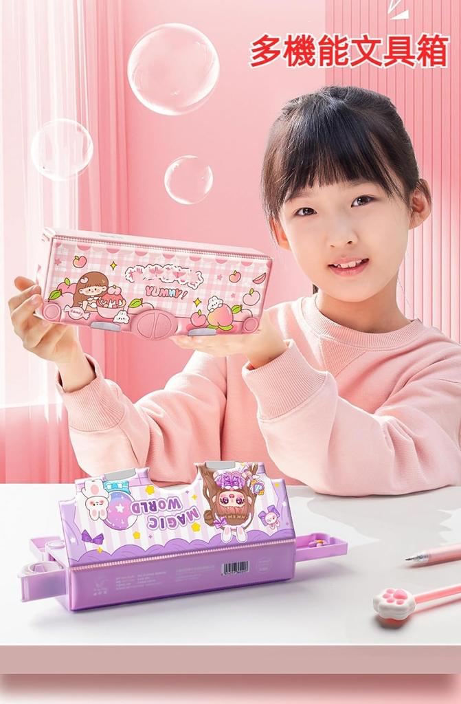 Карандаш карандаш милый трансформированный ученик начальной школы карандаш школьные канцелярские товары хранение ручка пластиковая ручка большие канцелярские товары двойные канцелярские товары