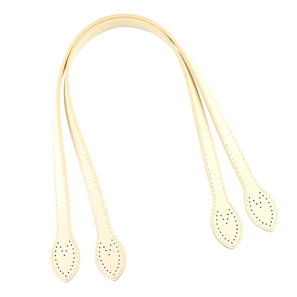 Набор из 2 ручек для наплечной сумки из искусственной кожи, аксессуары для DIY рукоделия и проектов по замене кошелька