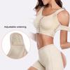 Женский бюстгальтер для поддержки груди спереди, стабилизатор имплантата, широкий ремень для плеч, компрессионное нижнее белье после операции, хирургическое