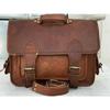Leather Briefcase Laptop Messenger Bag Best Computer Satchel Handmade Bag Men's