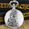 Vintage Eagle Quartz Pocket Watch Simulated Pendant Necklace Fob Chain for Women Men