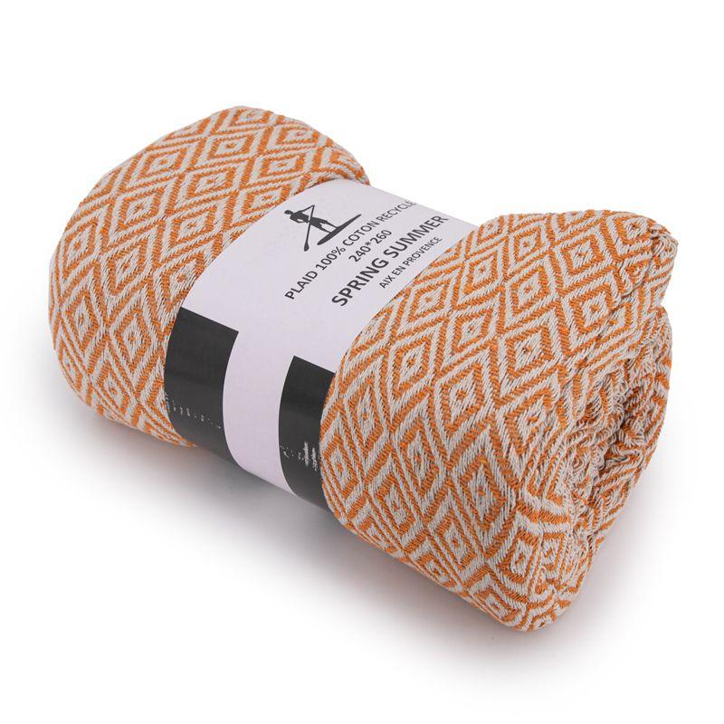 Плед 240х260см Смешанный ВЕСНА ЛЕТО Черный