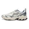 Li Ning Амортизирующие износостойкие дышащие низкие беговые кроссовки мужские цвет слоновой кости ARXW023-1