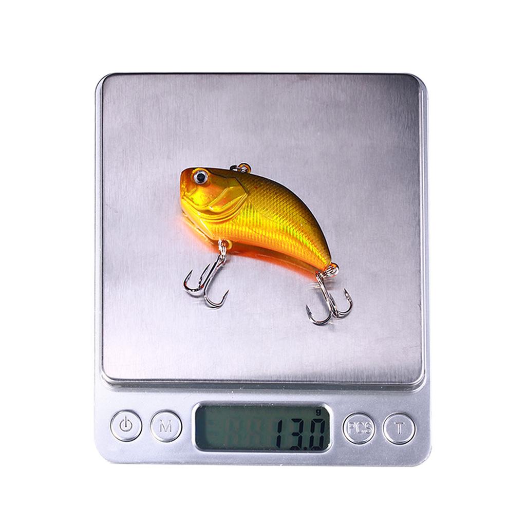 5 шт. Vib рыболовная приманка 5,4 см-13g-6 # вибрационные тонущие твердые приманки воблеры искусственная рыба без губ воблеры для окуня