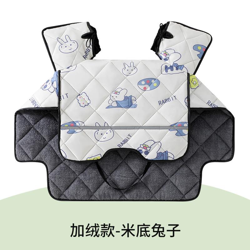 Зимнее одеяло для лобового стекла электромобиля, утолщенная бархатная защита плеч для тепловой защиты, одеяло для лобового стекла аккумулятора