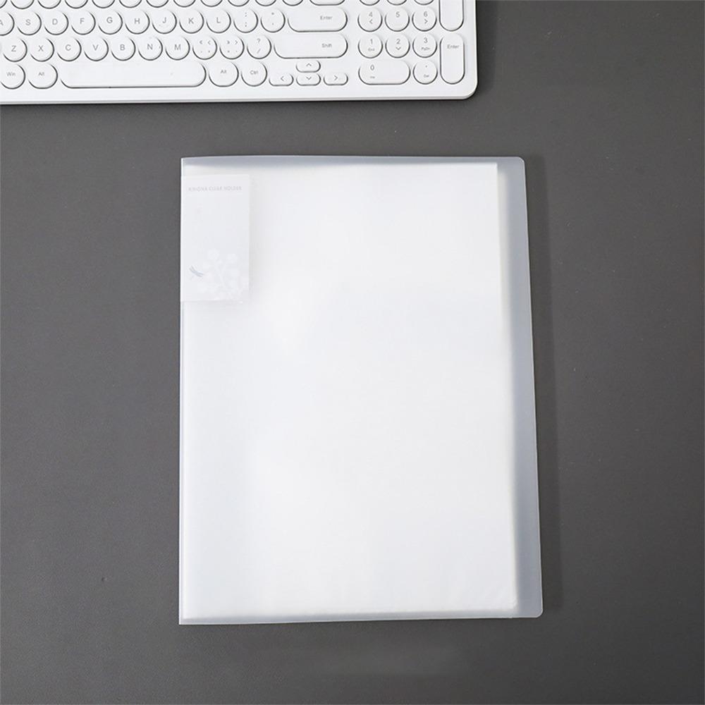 20/40 Pages Landscape Sticker Storage Book Transparent A5 File Folder  Students
